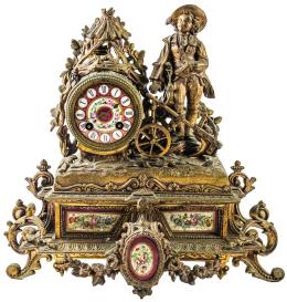 1350  -  RELOJ DE SOBREMESA FRANCÉS DEL S.XIX