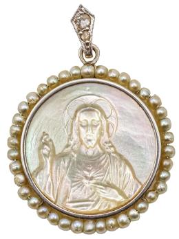 125  -  MEDALLA DEVOCIONAL DE LOS AÑOS 20
