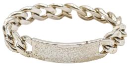 231  -  PULSERA DE PLATA "NO ME OLVIDES"