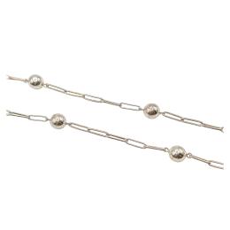 113  -  COLLAR LARGO DE PLATA 