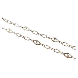112  -  COLLAR LARGO DE PLATA