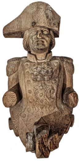 1026  -  MASCARÓN DE PROA DEL SIGLO XIX