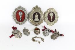 1496  -  COLECCIÓN DE IMÁGENES Y BENDITERAS DE MEDIADOS DEL S.XX