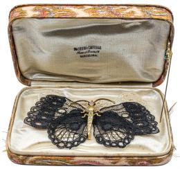 97  -  BROCHE MARIPOSA DE PPS. DEL S.XX