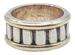 73  -  ANILLO DE PLATA Y ORO 