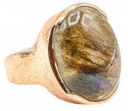 123 - ANILLO CON LABRADORITA