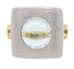 95  -  ANILLO CON AGUAMARINA