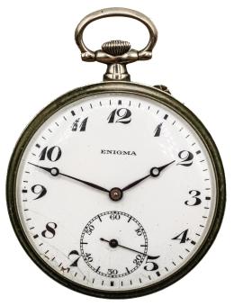 232  -  RELOJ DE BOLSILLO ENIGMA DE PPS. DEL S.XX