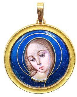 156  -  MEDALLA DEVOCIONAL DE MEDIADOS S.XX