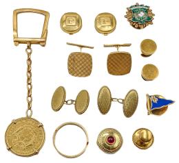 150  -  LOTE DE JOYAS PARA CABALLERO 