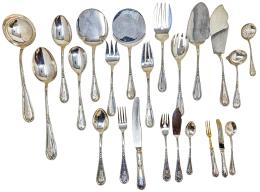 801  -  CUBERTERIA DE PLATA DE MEDIADOS DE S. XX