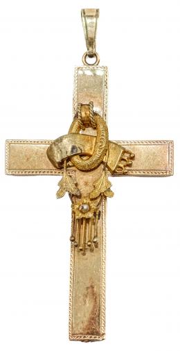 73 - CRUZ COLGANTE DEL S.XIX