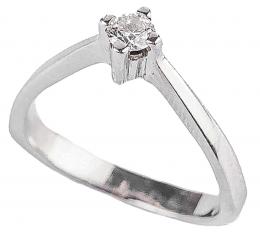 27 - ANILLO SOLITARIO CON BRILLANTE