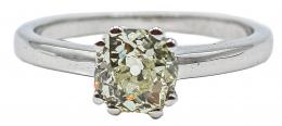30 - ANILLO SOLITARIO CON DIAMANTE