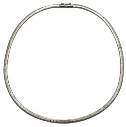 207  -  GARGANTILLA PIEL DE SERPIENTE EN PLATA