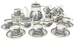927  -  JUEGO DE CAFÉ DE LOZA WEDGWOOD