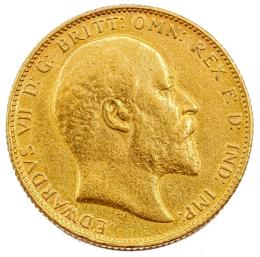 436 - MONEDA DE ORO INGLESA DE 1902