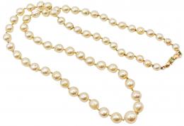 243  -  COLLAR DE PERLAS CULTIVADAS AÑOS 40