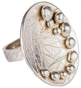 126 - ANILLO DE DISEÑO DE PLATA
