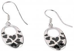 205 - PENDIENTES LAGOS CON ESMALTES 