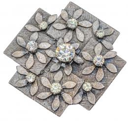 144 - BROCHE DE DISEÑO AÑOS 70