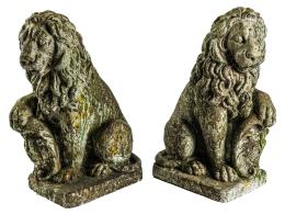 870  -  PAREJA DE FIGURAS DECORATIVAS DE JARDÍN