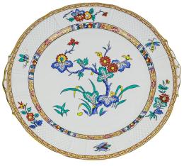 548  -  PLATO EN PORCELANA DE LIMOGES DEL ÚLTIMO CUARTO DEL S.XX