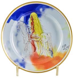 505 - GRAN PLATO "DALÍ" EN PORCELANA