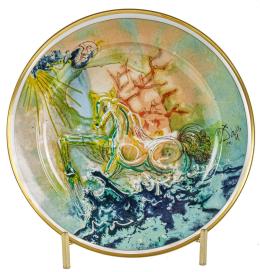 506 - GRAN PLATO "DALÍ" EN PORCELANA 
