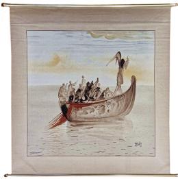 8  -  TAPIZ SEGÚN DE OBRA DE SALVADOR DALÍ