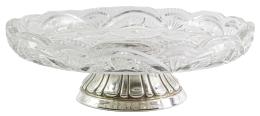 12  -  CENTRO DE CRISTAL Y PLATA DE MEDIADOS DE SIGLO XX