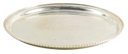 800 - PLATO DE PLATA CIRCULAR DE MEDIADOS DE SIGLO XX