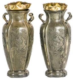 1583  -  PAREJA DE JARRONES FRANCESES DE PRINCIPIOS DEL S.XX