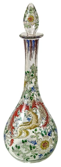 10  -  BOTELLA LICORERA CIRERA DE LOS AÑOS 60/70