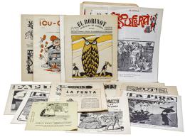 340  -  FACSÍMIL DE 36 NUMS.1 DE REVISTAS SATÍRICAS CATALANAS