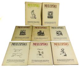 156 - 9 REVISTAS DE "POESIA ESPAÑOLA" 
