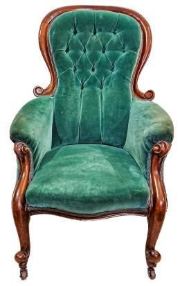 478  -  SILLON VICTORIANO DE MEDIADOS DE SIGLO XIX