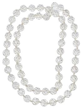 41 - COLLAR DE CRISTAL DE ROCA DE MEDIADOS S.XX