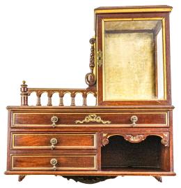 387  -  MUEBLE VITRINA DE PARED DEL PRIMER CUARTO DE SIGLO XX