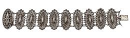 154  -  PULSERA DE ACERO ALEMANA DEL S.XIX