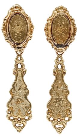175 - PENDIENTES LARGOS DEL S.XIX