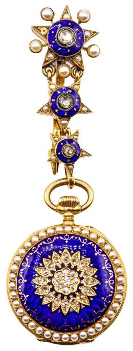 239  -  RELOJ JOYA J. E. DUFOUR & Cie. DEL S.XIX