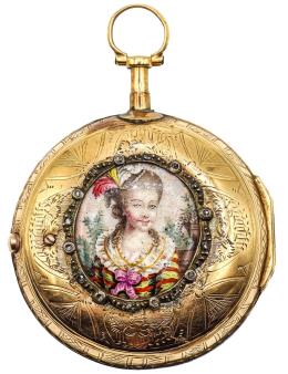 320  -  RELOJ DE BOLSILLO SABONETA LEPINE DEL S.XVIII