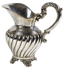770 - JARRA DE PLATA DEL ÚLTIMO TERCIO DE S. XX