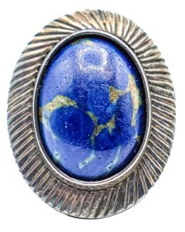 65  -  ANILLO DE PLATA CON SODALITA