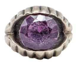29  -  ANILLO DE PLATA CON ZAFIRO