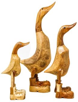 968  -  TRES FIGURAS DECORATIVAS DEL ÚLTIMO TERCIO DE S. XX