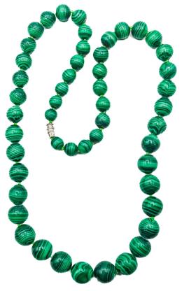 106 - COLLAR DE MALAQUITA