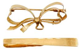 111  -  BROCHE DE LAZO Y PINZA DE CORBATA
