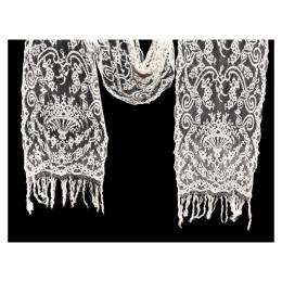 973 - FOULARD DE ENCAJE DEL PRIMER TERCIO DEL S.XX